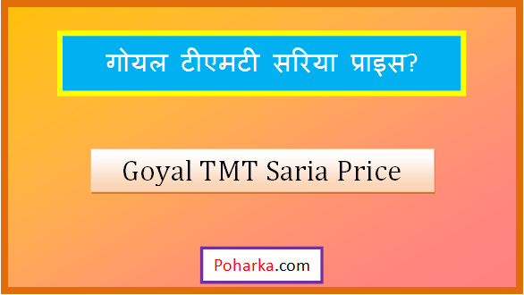 goyal tmt saria price today